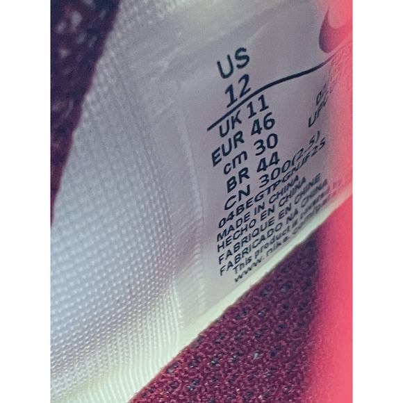 Nike Vapor Edge Pro 360 2 TB Mid White Team Crimson FJ1581-160 Men’s Size 12 - Picture 11 of 12